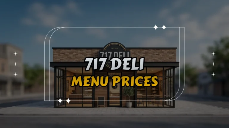 717 Deli Menu Prices