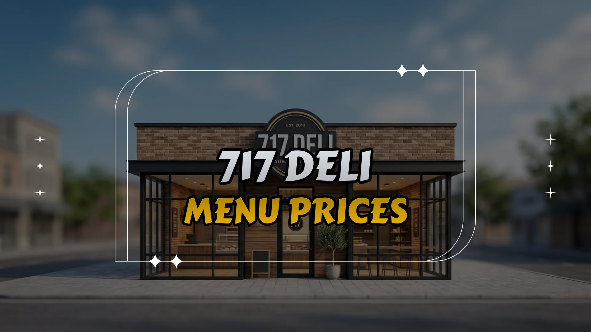 717 Deli Menu Prices