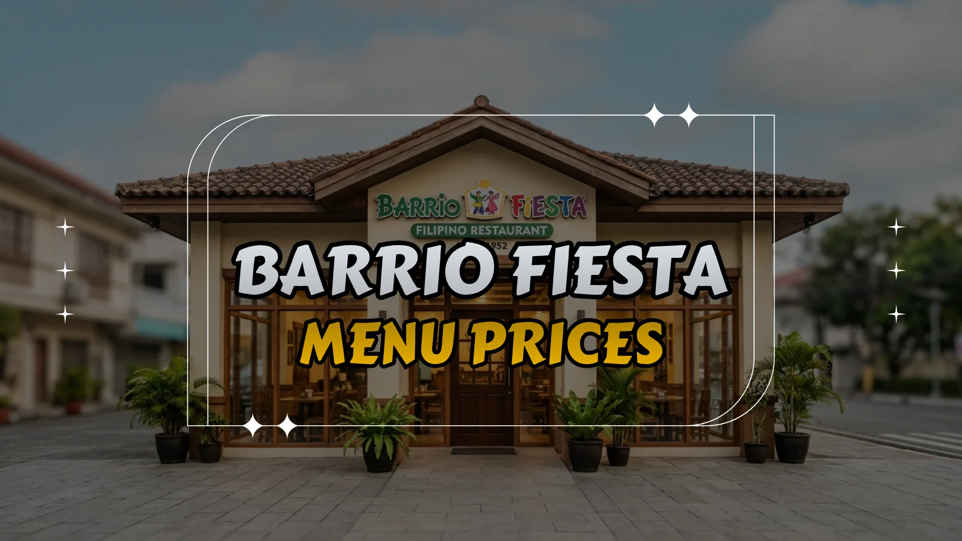 Barrio Fiesta Menu Prices