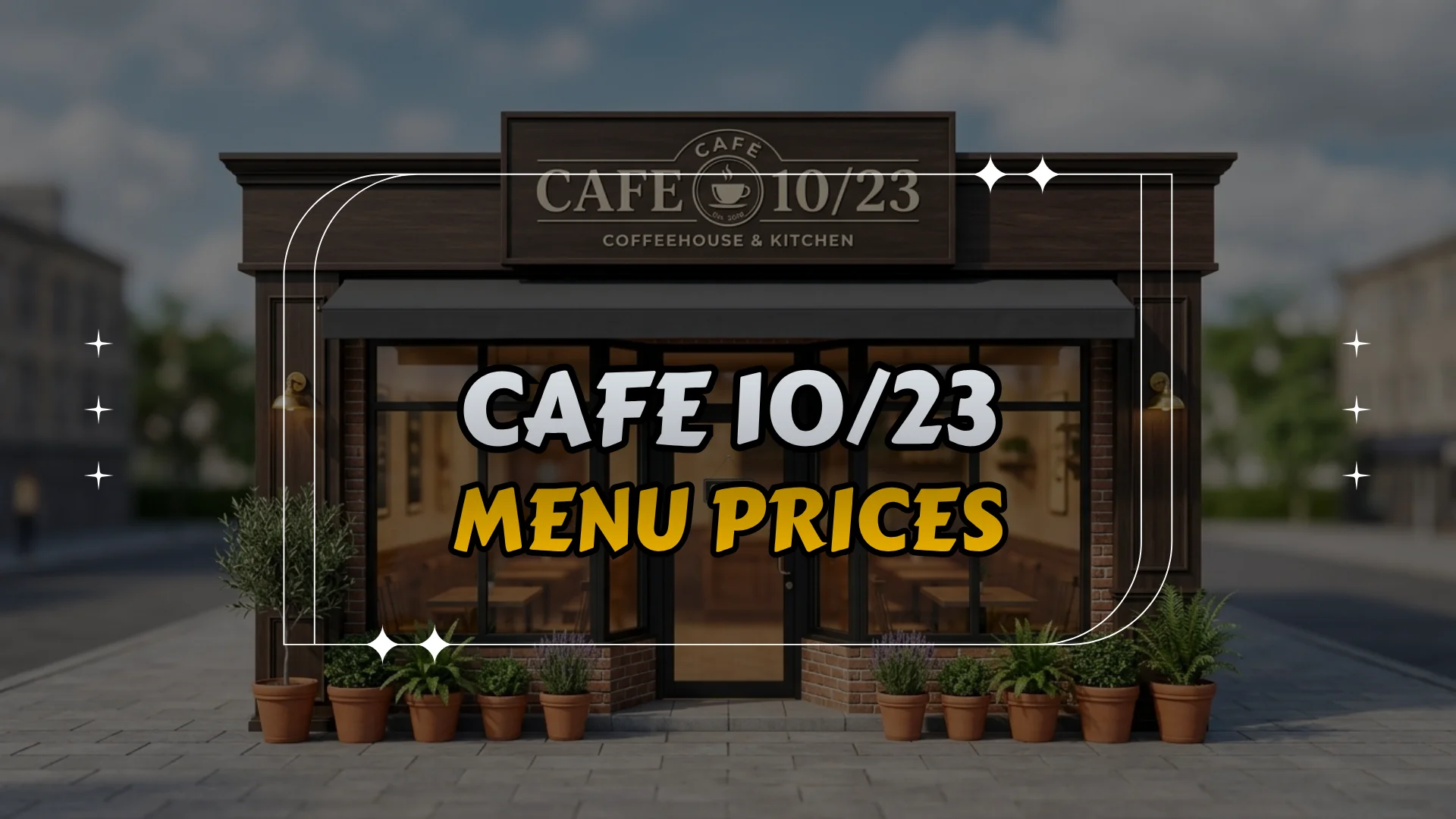 Cafe 10/23 Menu Prices