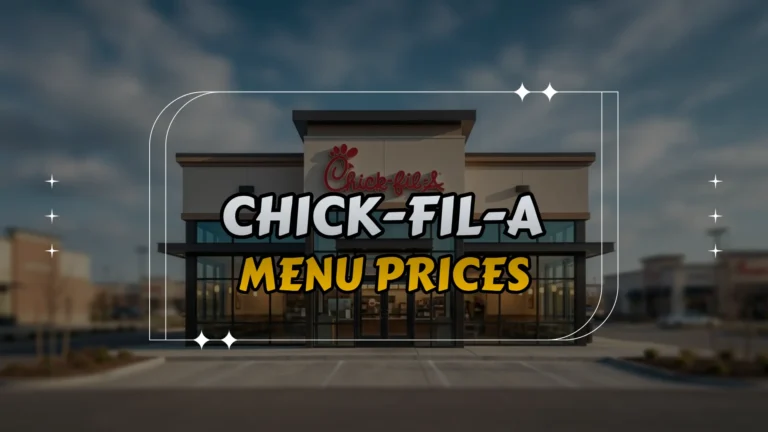 Chick-fil-A Menu Prices