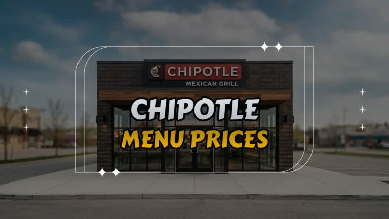 Chipotle Menu Prices