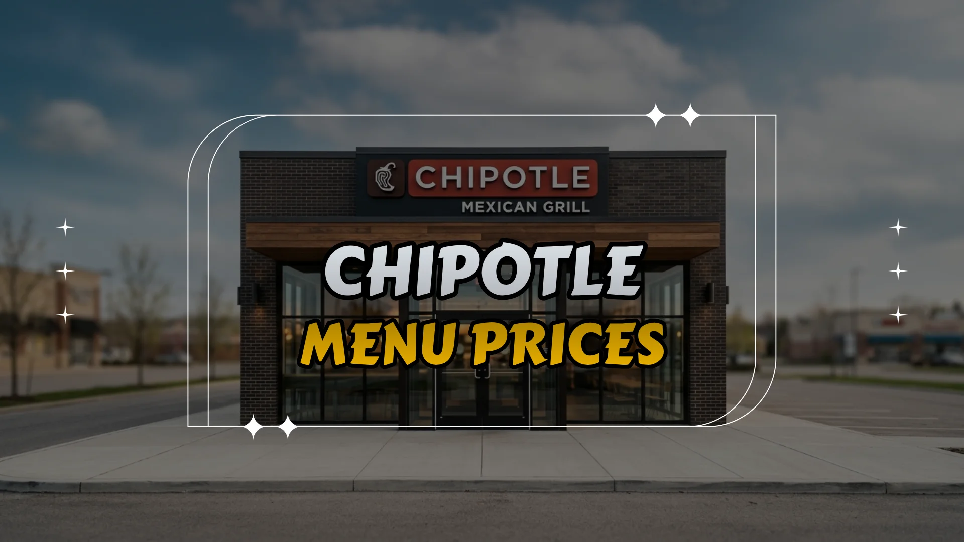 Chipotle Menu Prices