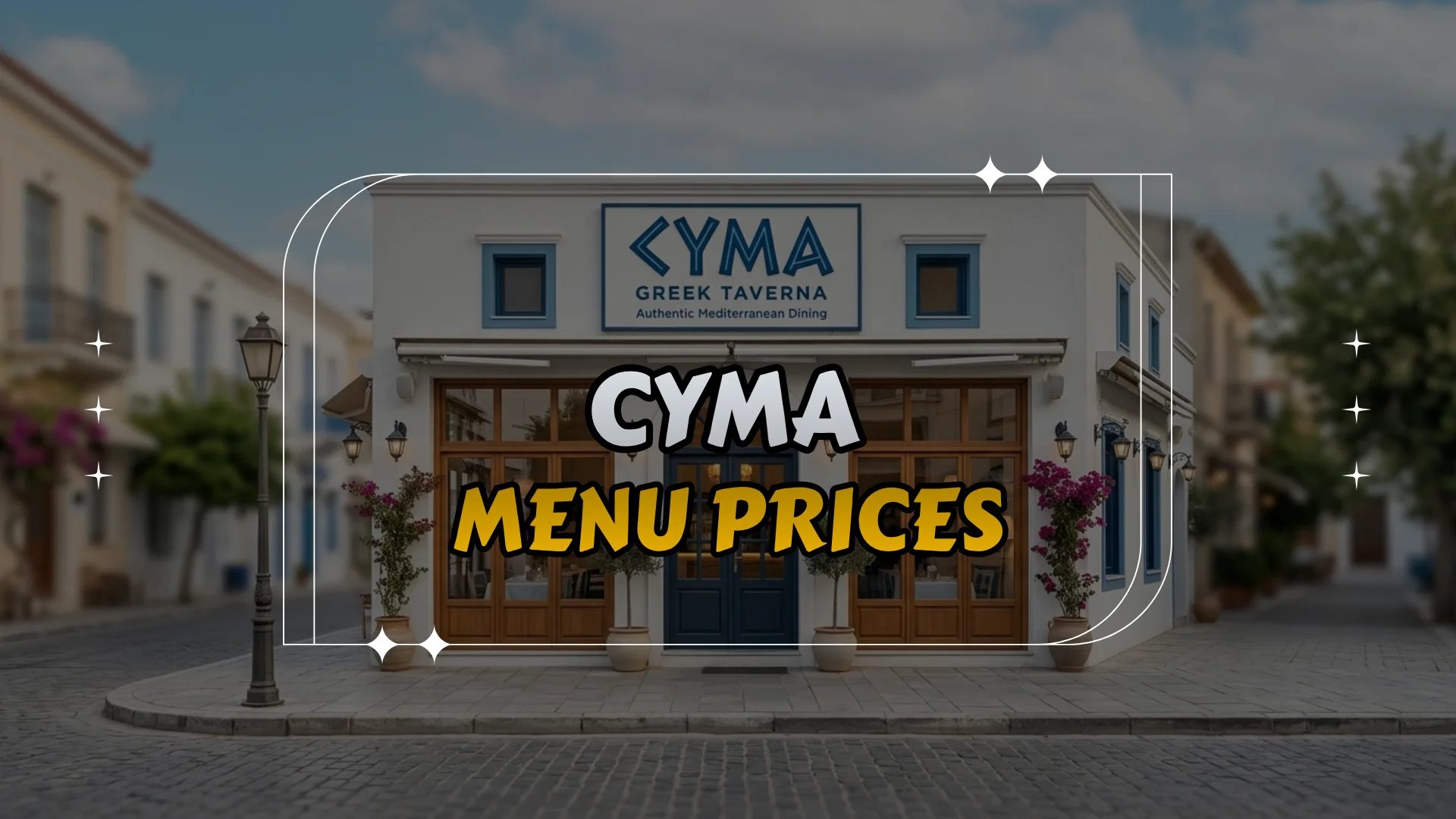 Cyma Menu Prices