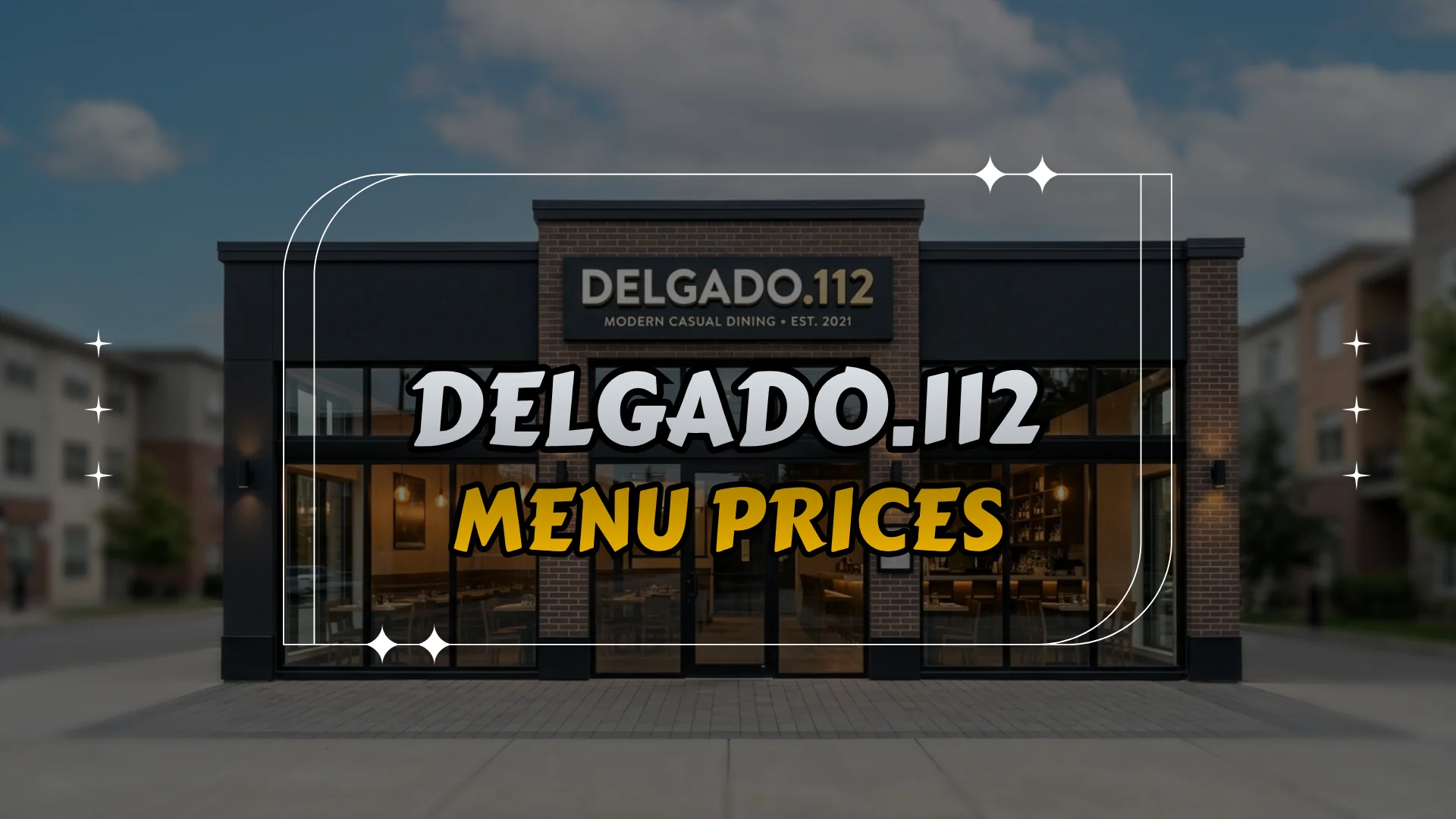 Delgado.112 Menu Prices
