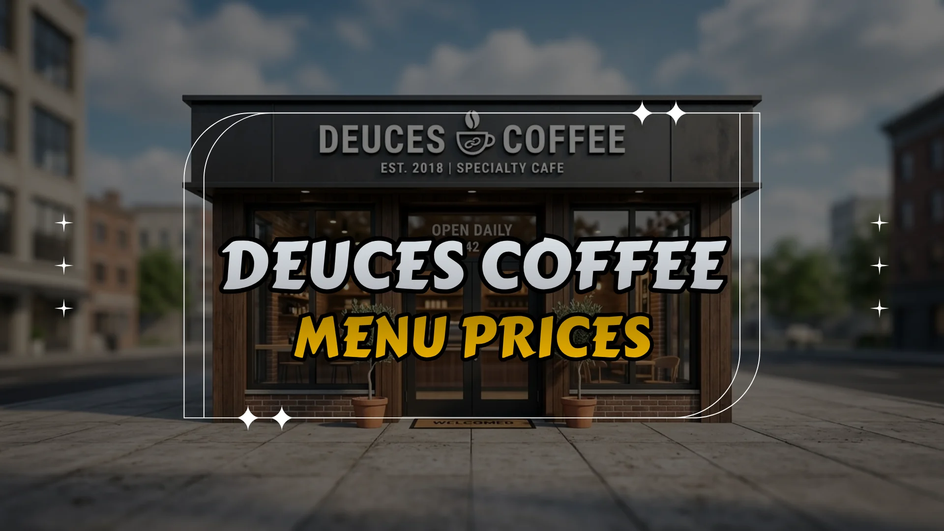 Deuces Coffee Menu Prices