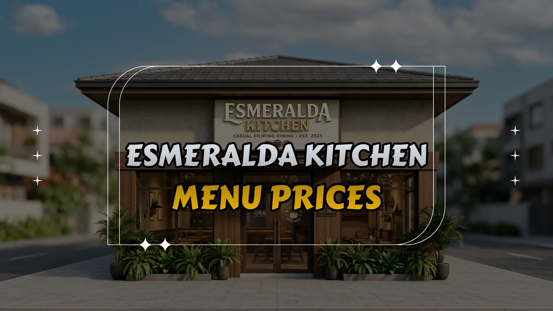 Esmeralda Kitchen Menu Prices