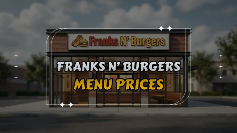 Franks N’ Burgers Menu Prices