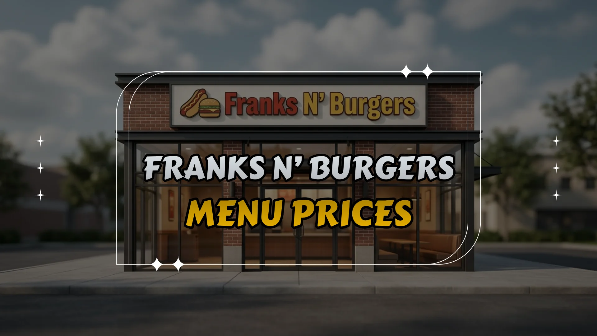 Franks N’ Burgers Menu Prices