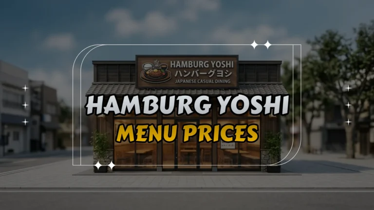 Hamburg Yoshi Menu Prices