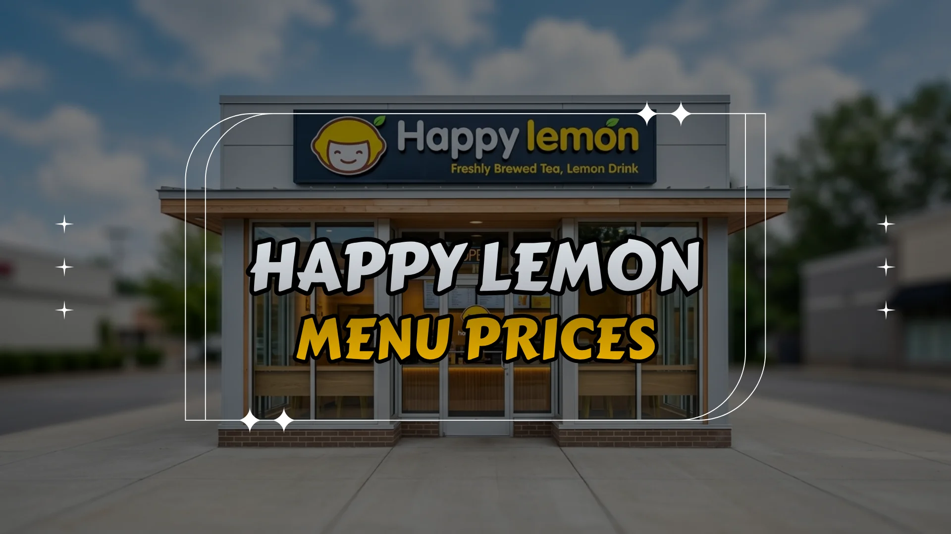Happy Lemon Menu Prices