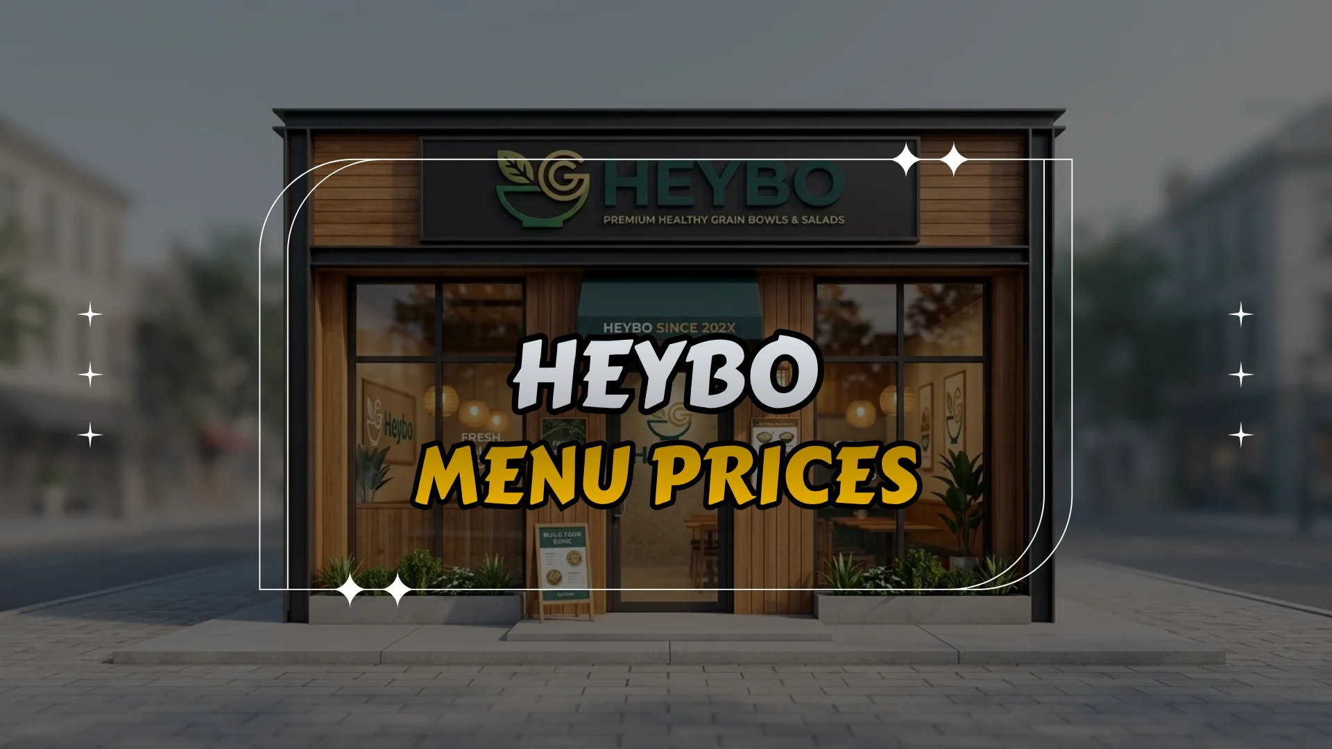 Heybo Menu Prices