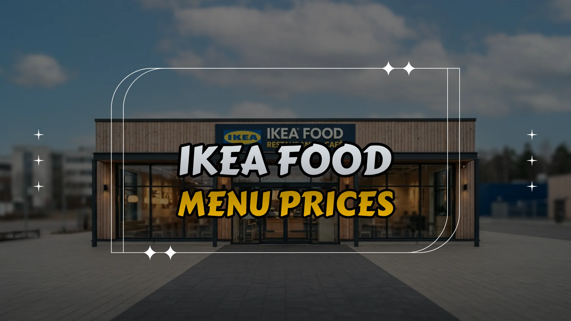 IKEA Food Menu Prices