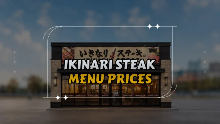 Ikinari Steak Menu Prices