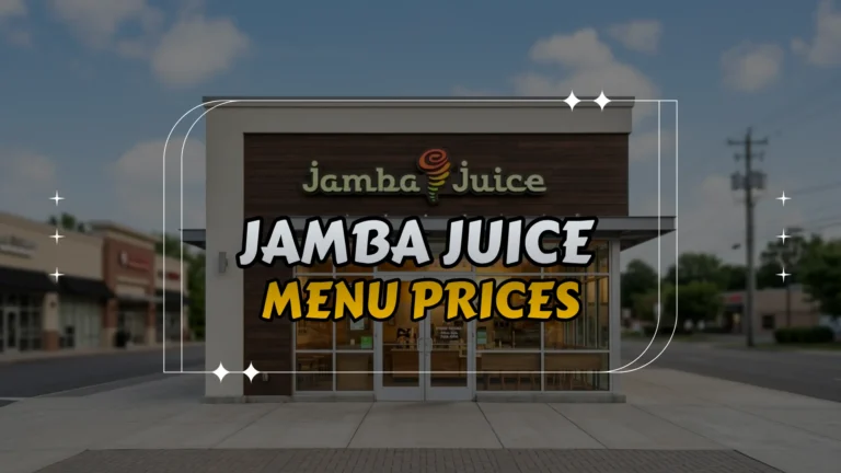 Jamba Juice Menu Prices