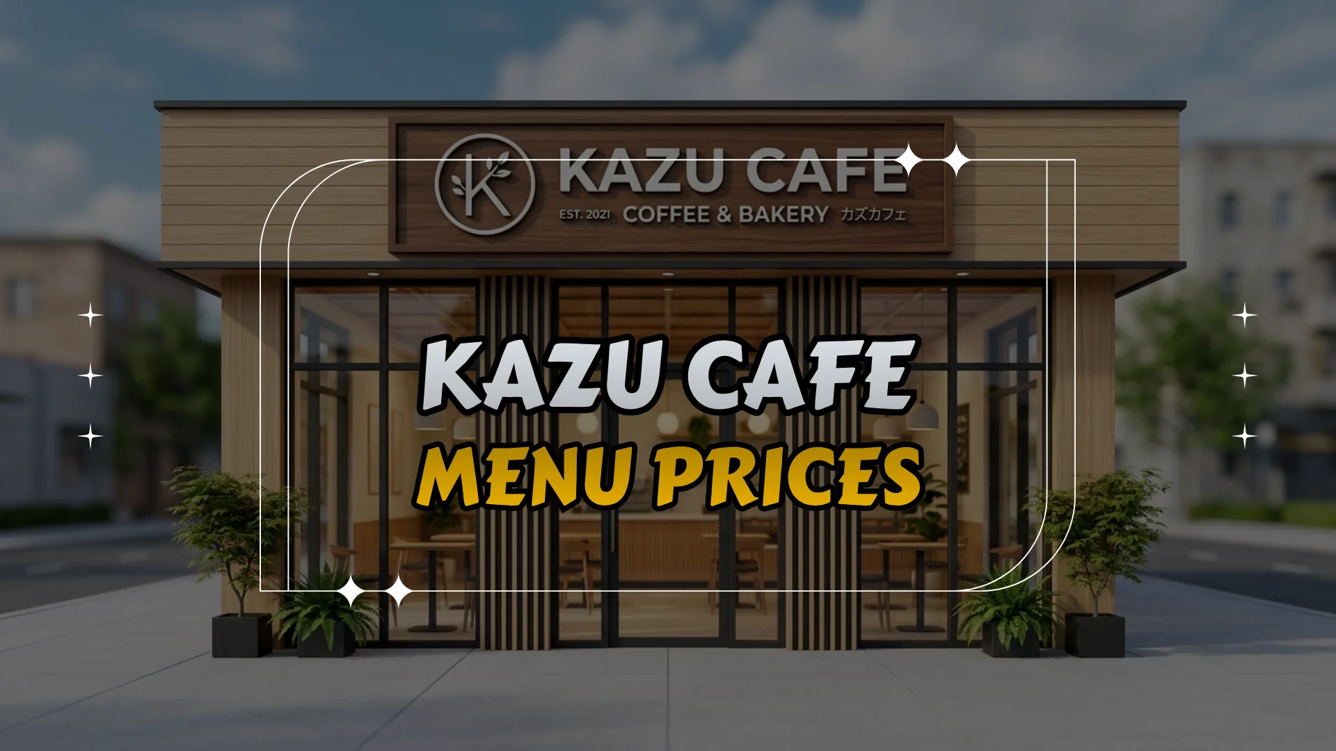 Kazu Cafe Menu Prices