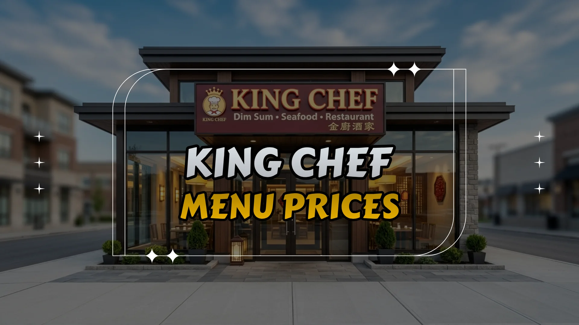 King Chef Menu Prices