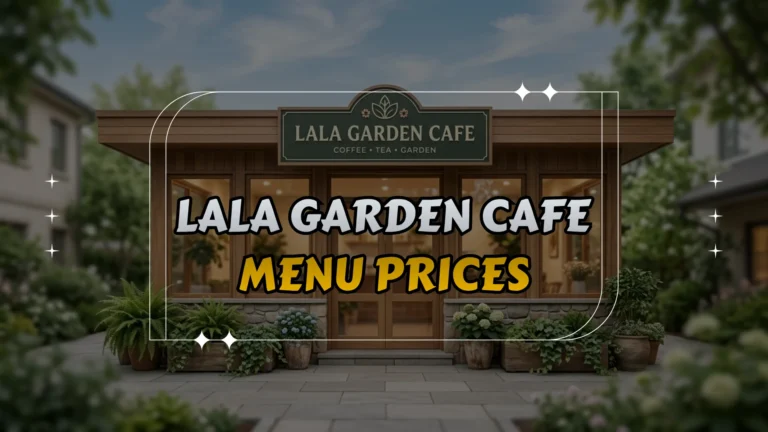 Lala Garden Cafe Menu Prices
