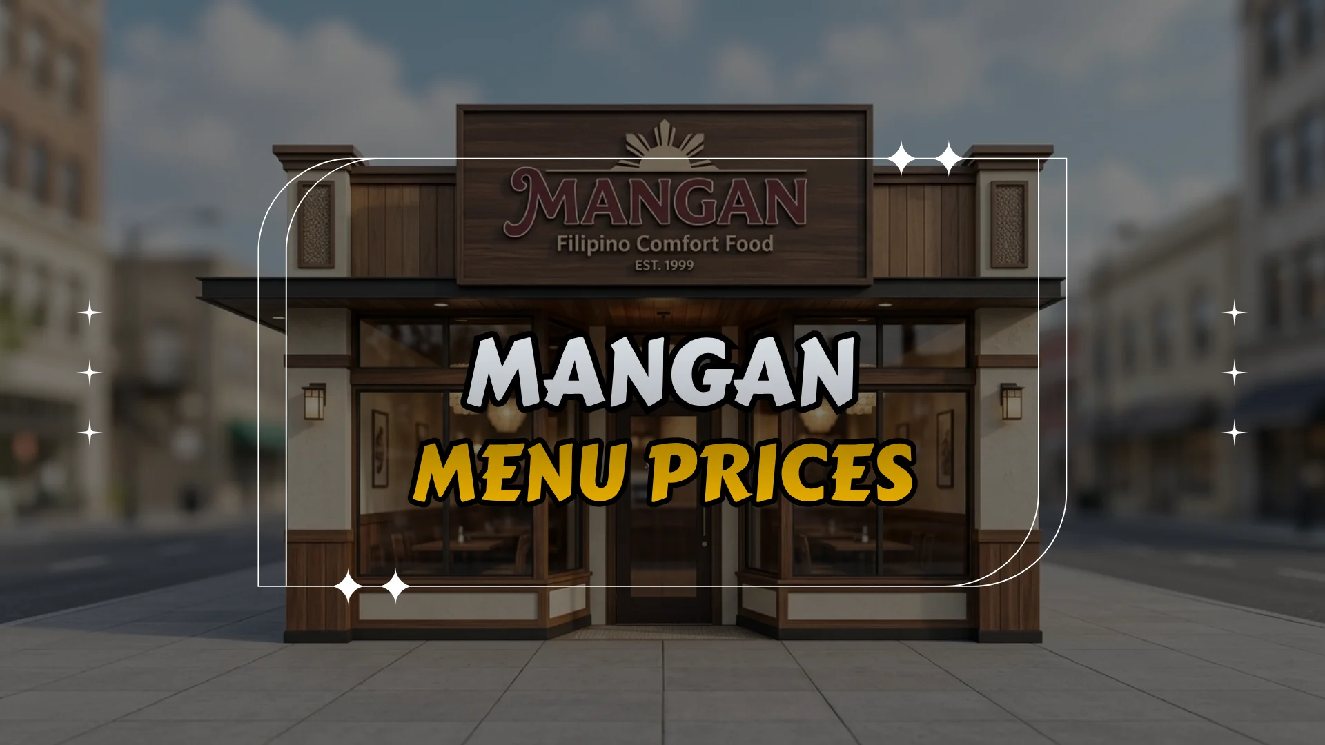 Mangan Menu Prices
