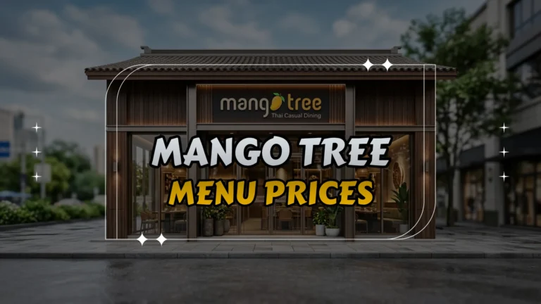 Mango Tree Menu Prices