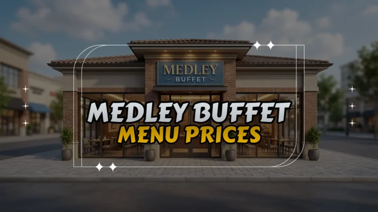 Medley Buffet Menu Prices