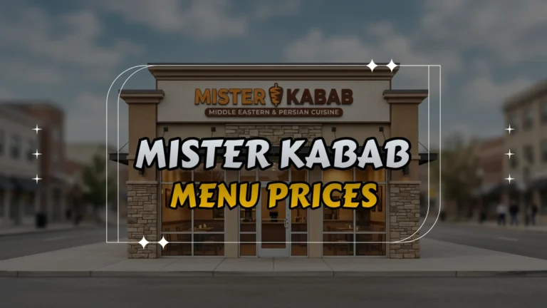 Mister Kabab Menu Prices