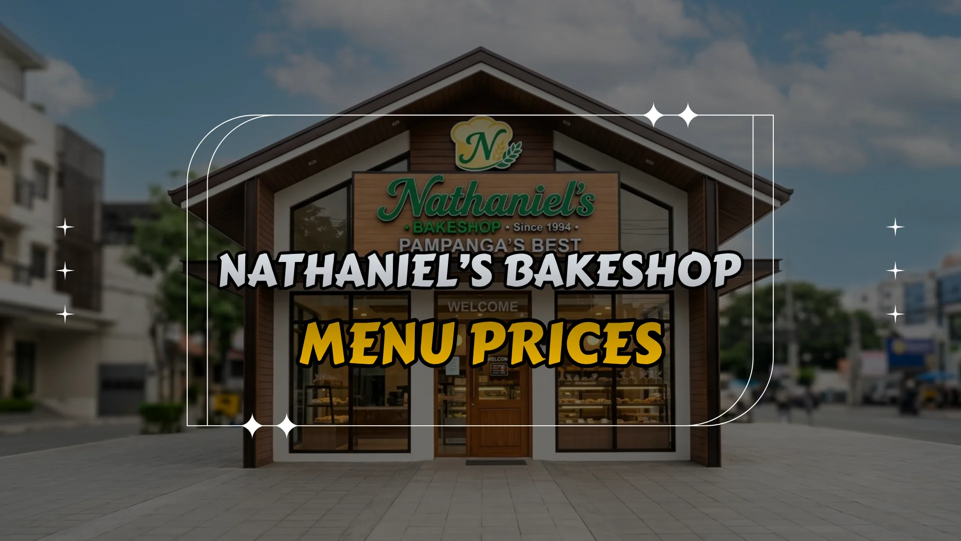 Nathaniel’s Bakeshop Menu Prices