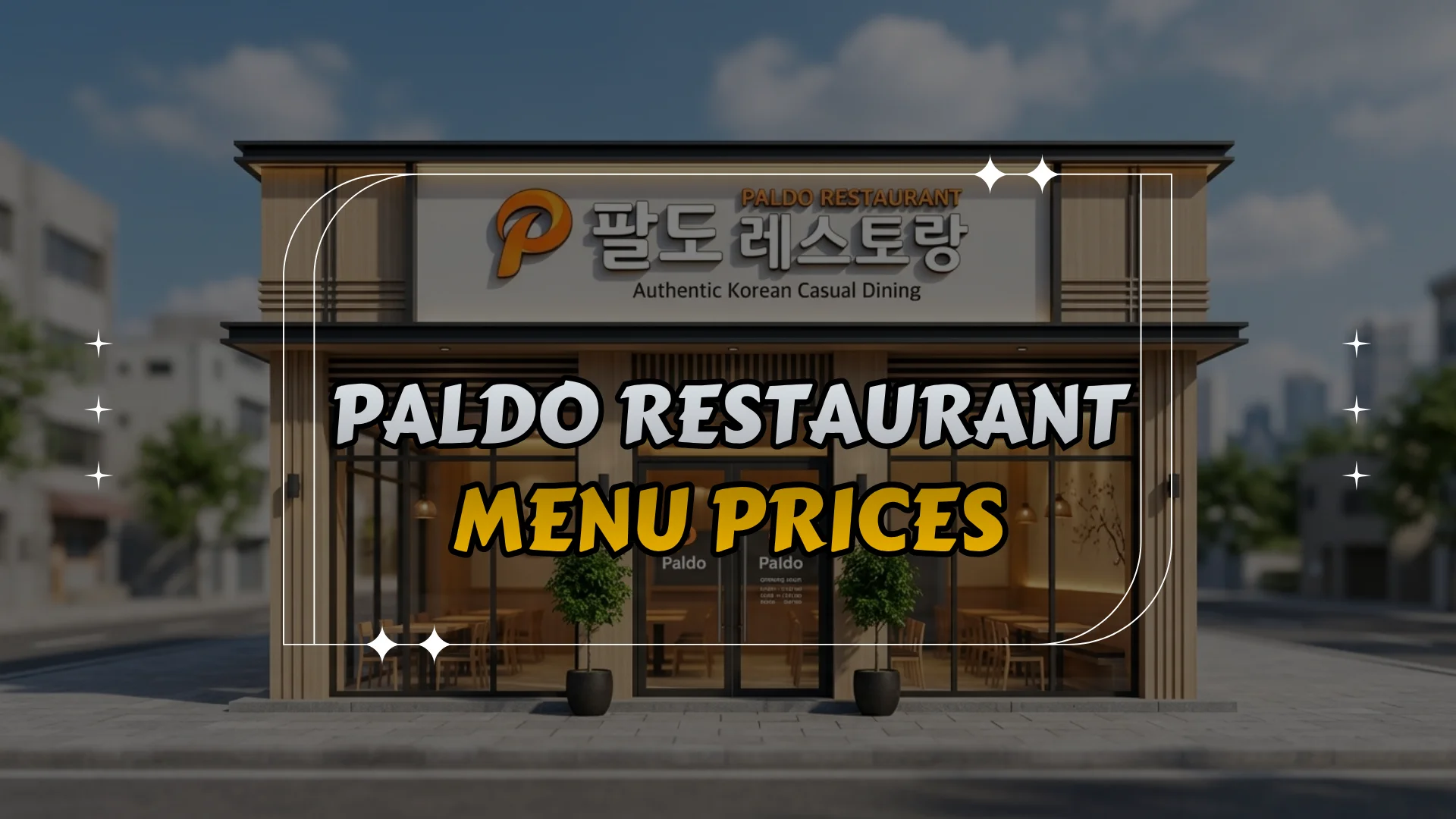 Paldo Restaurant Menu Prices