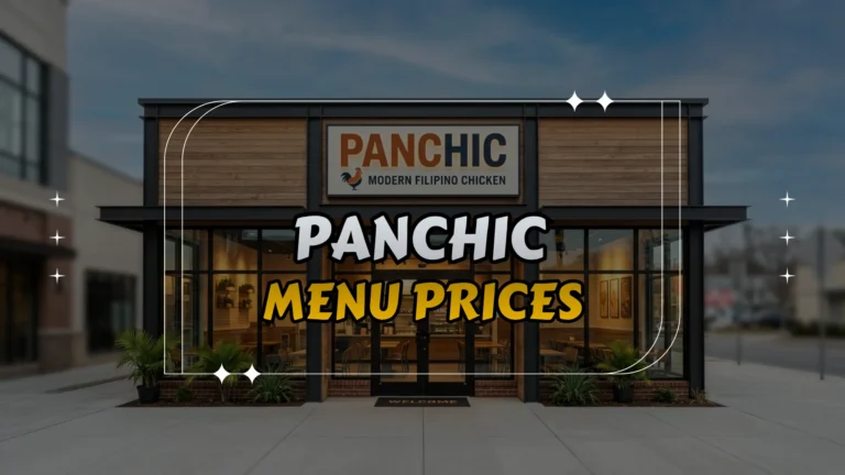 Panchic Menu Prices