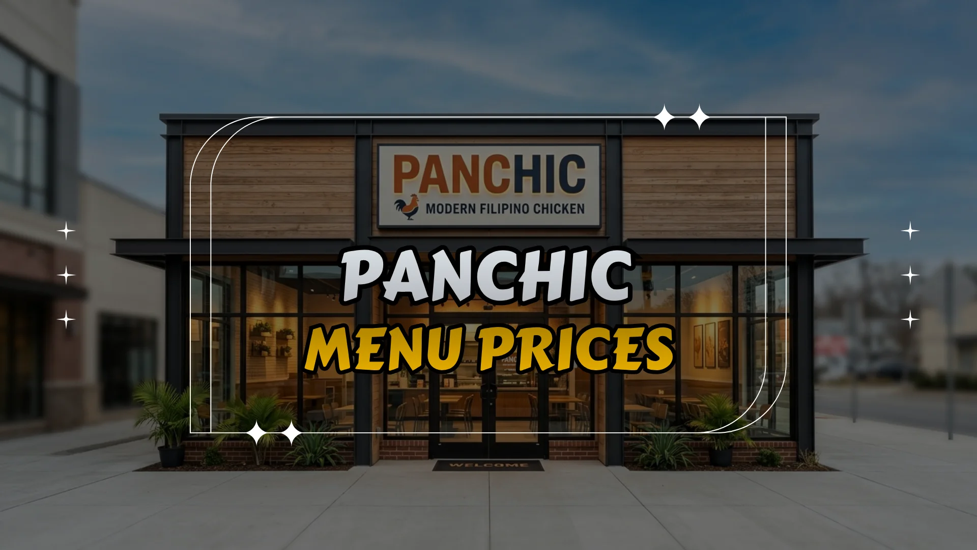 Panchic Menu Prices