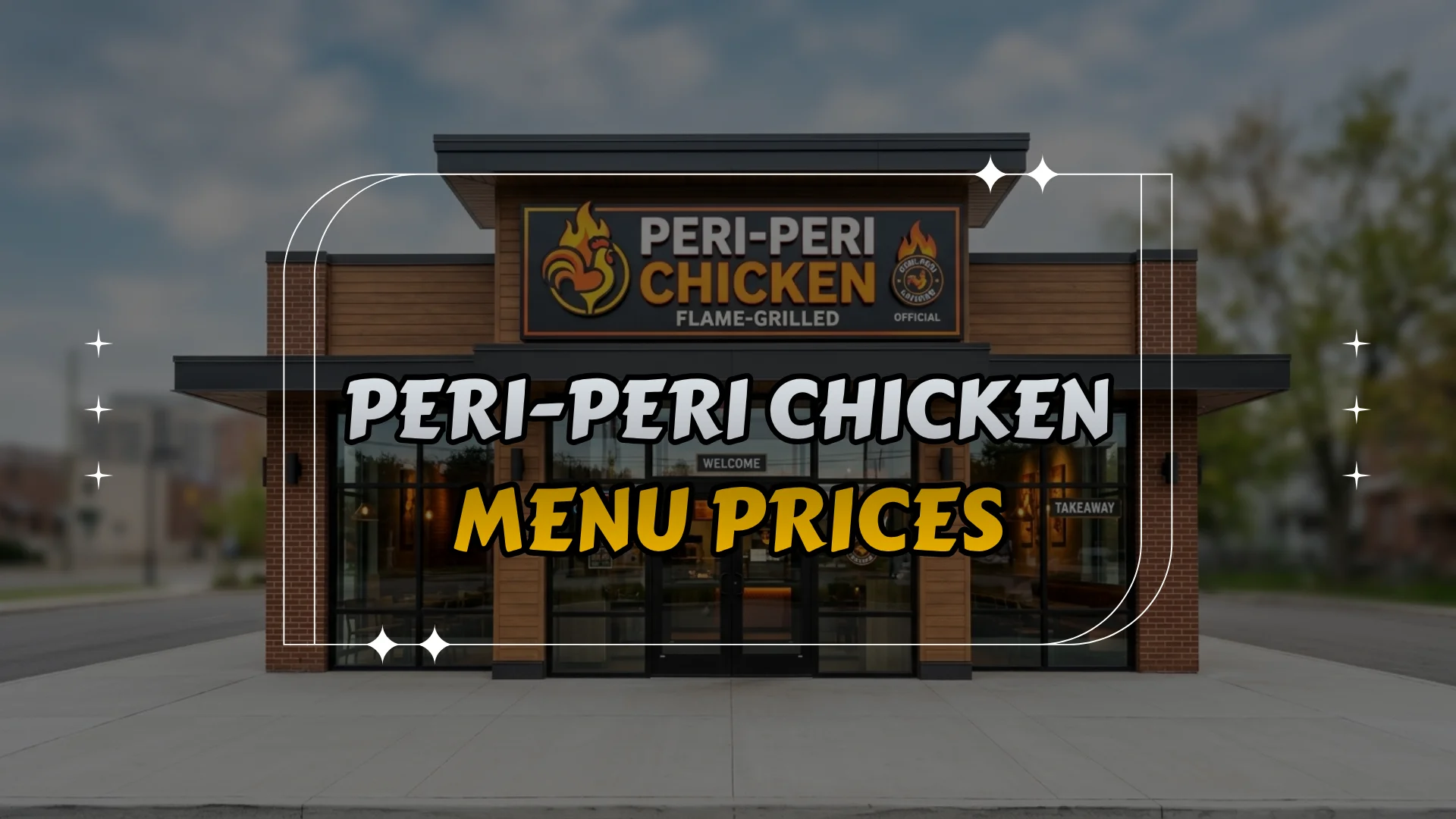 Peri-Peri Chicken Menu Prices