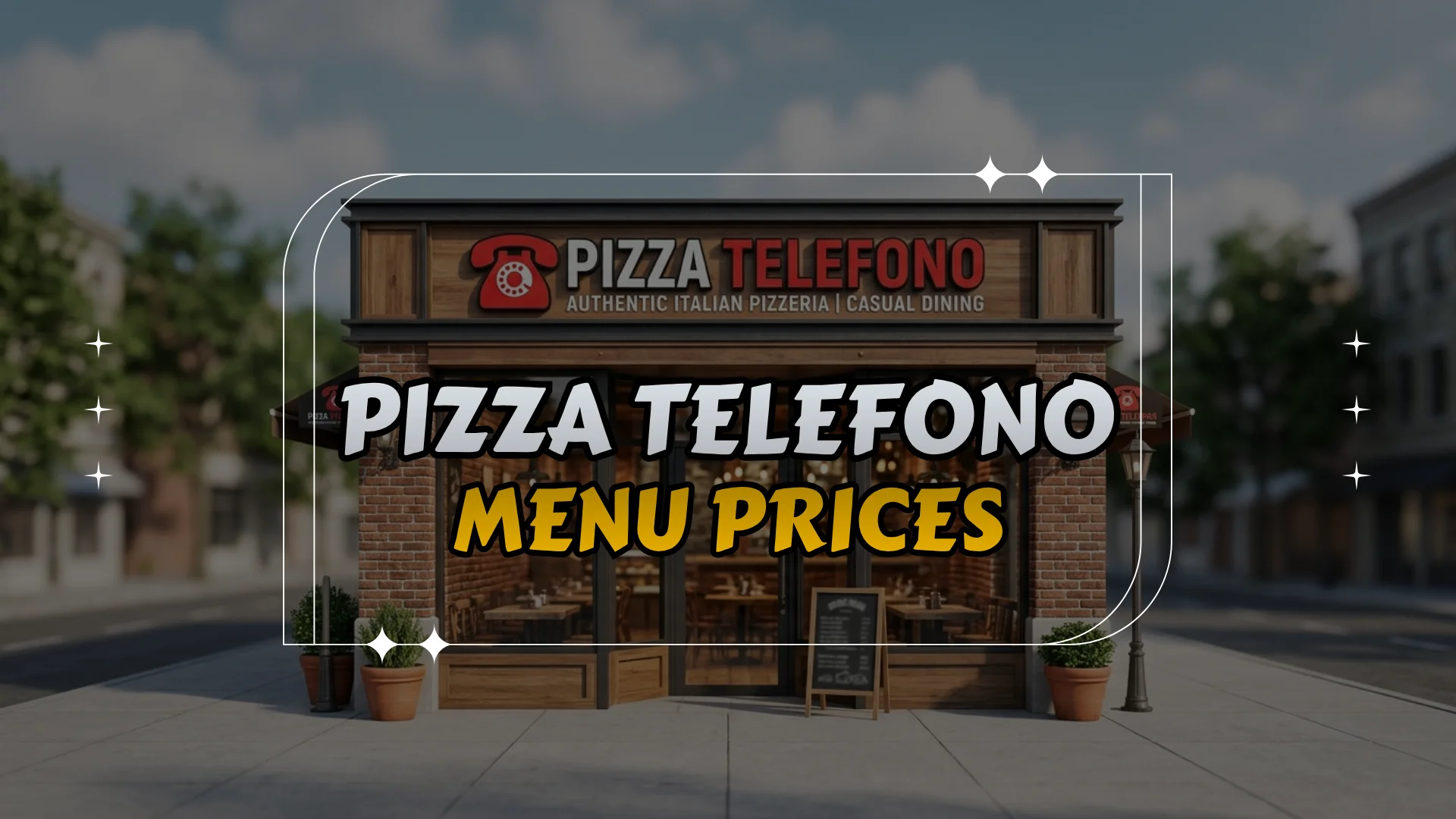 Pizza Telefono Menu Prices