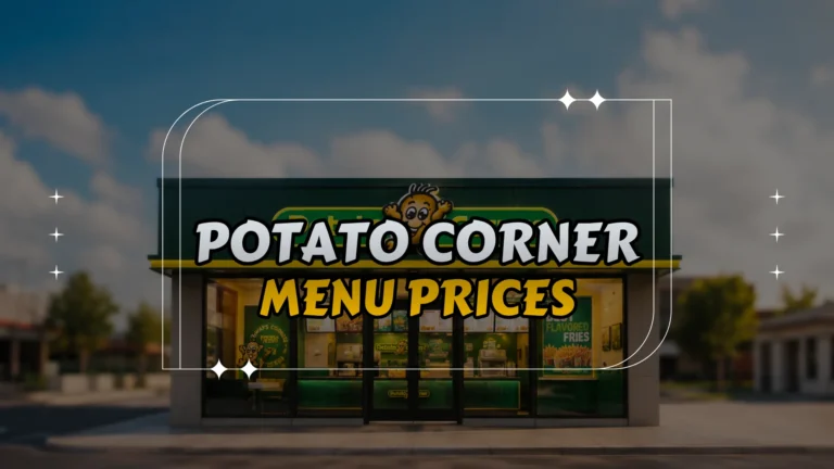 Potato Corner Menu Prices
