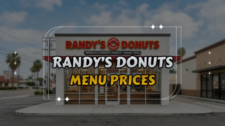 Randy’s Donuts Menu Prices