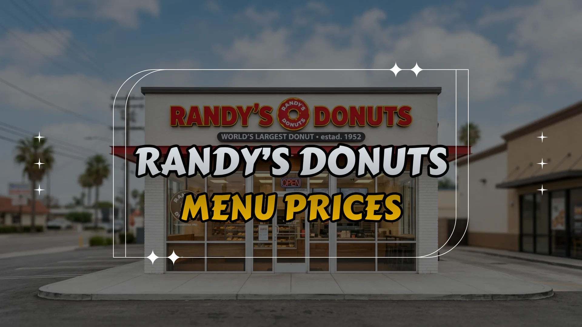 Randy’s Donuts Menu Prices