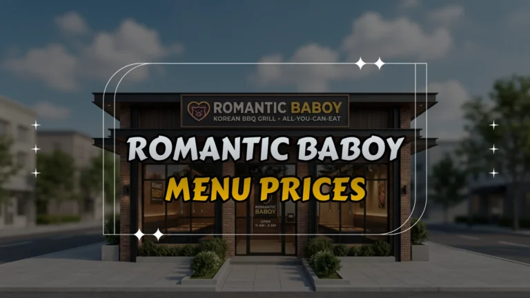 Romantic Baboy Menu Prices