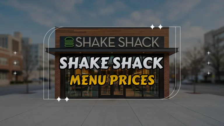 Shake Shack Menu Prices
