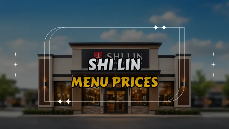 Shi Lin Menu Prices