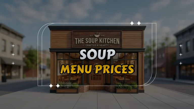 Soup Menu Prices