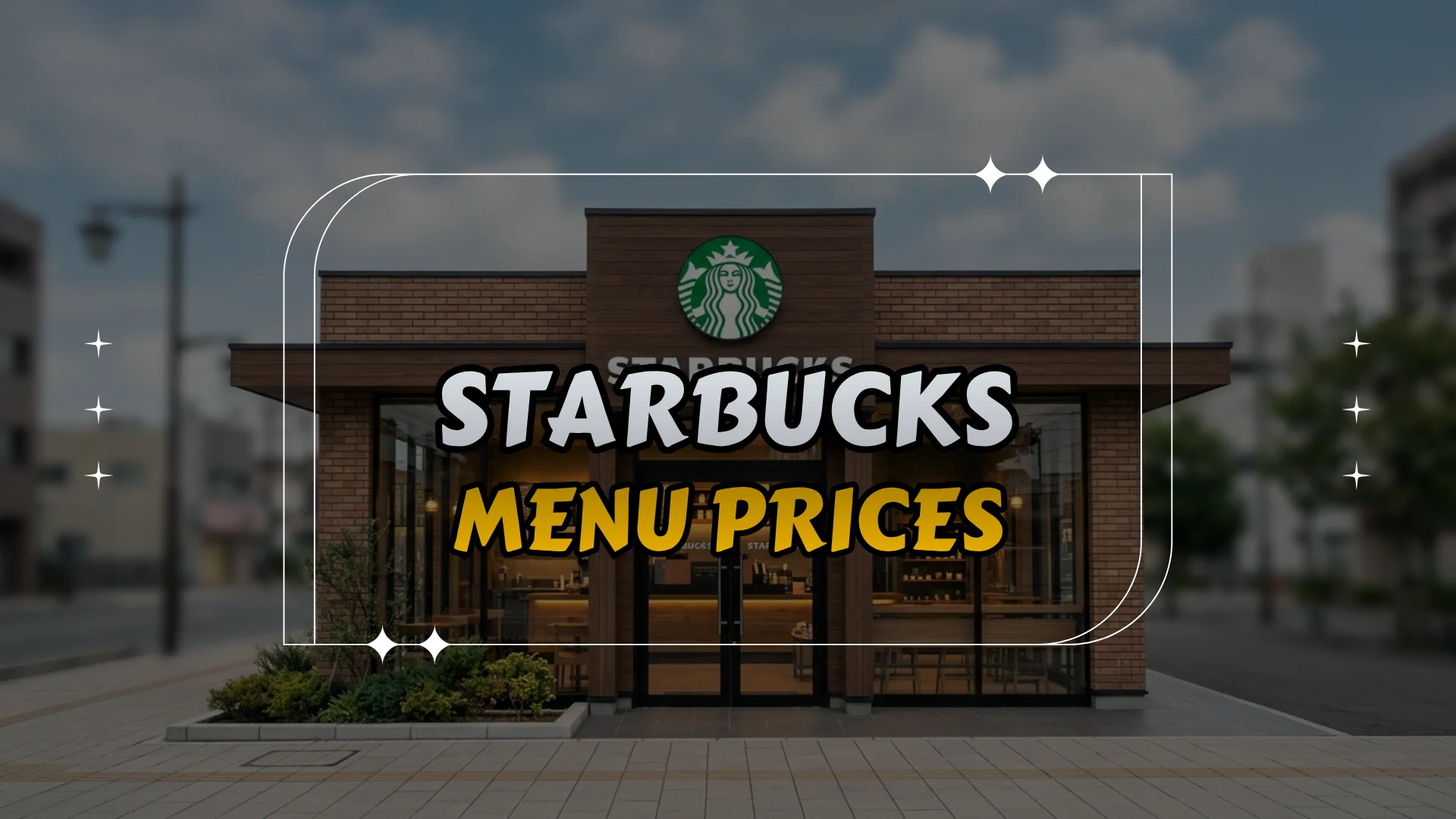 Starbucks Menu Prices