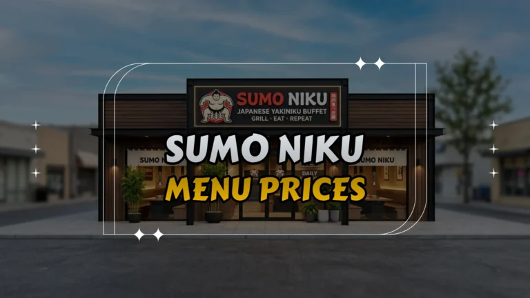 Sumo Niku Menu Prices