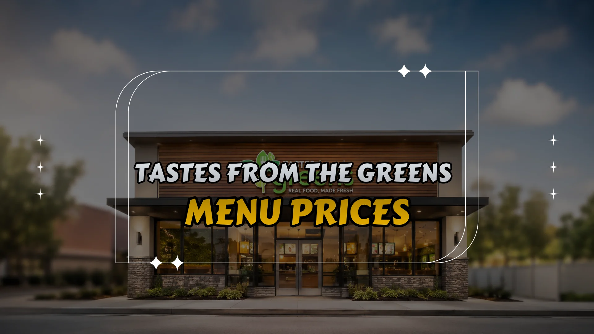 Tastes from the Greens Philippines Menu Prices – Updated List 2026