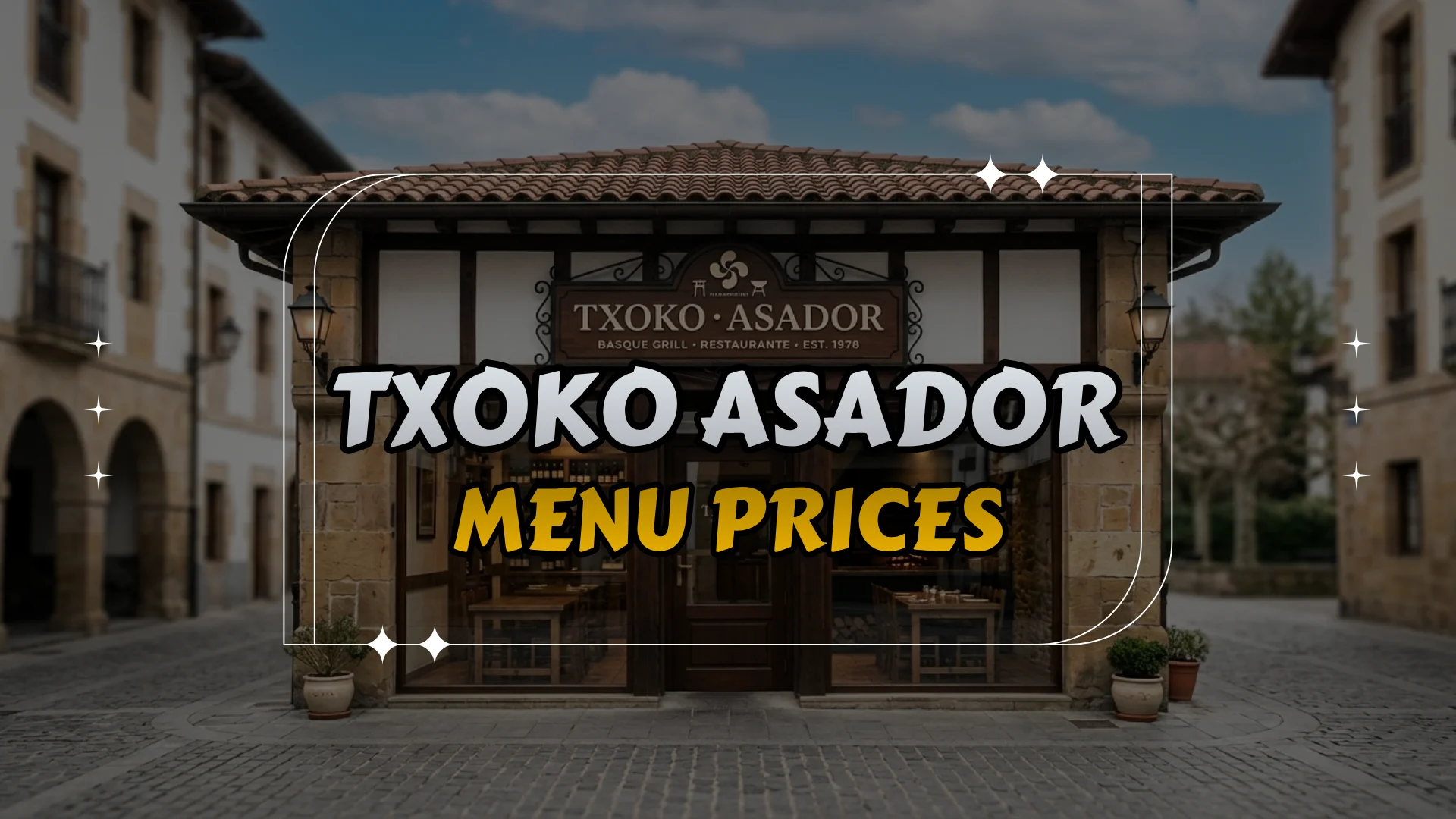 Txoko Asador Prices