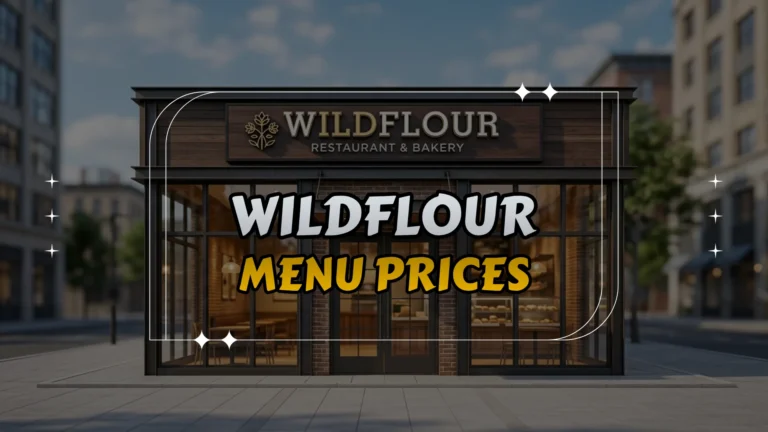 Wildflour Menu Prices