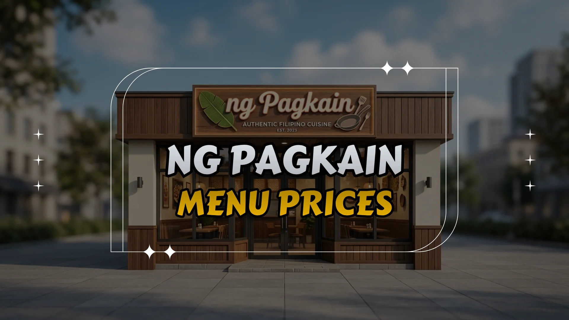 ng Pagkain Menu Prices