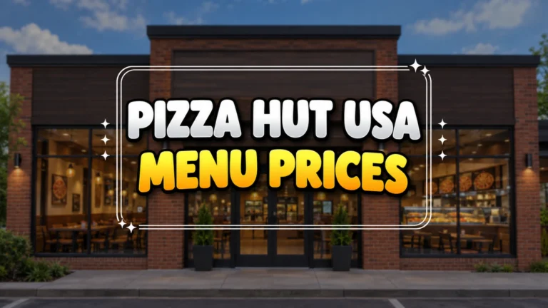 Pizza Hut Menu Prices USA
