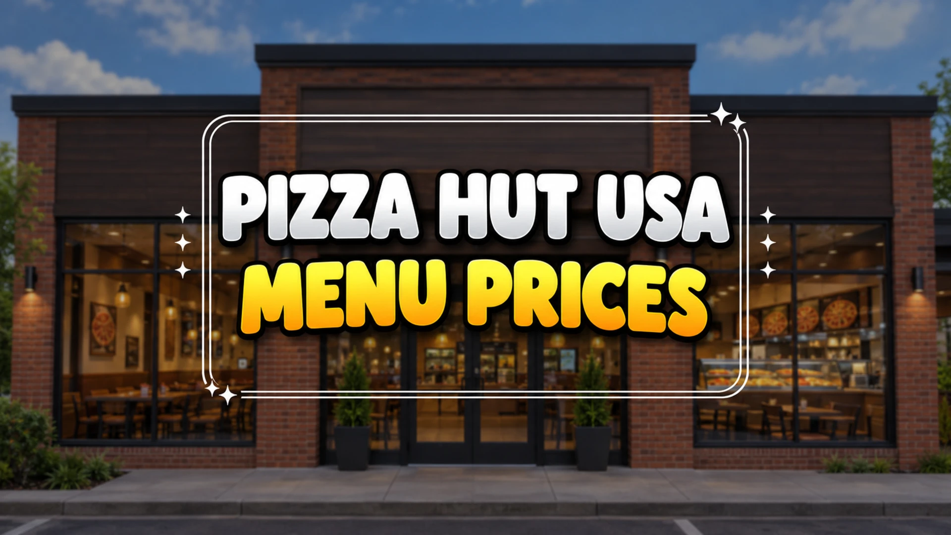 Pizza Hut Menu Prices USA