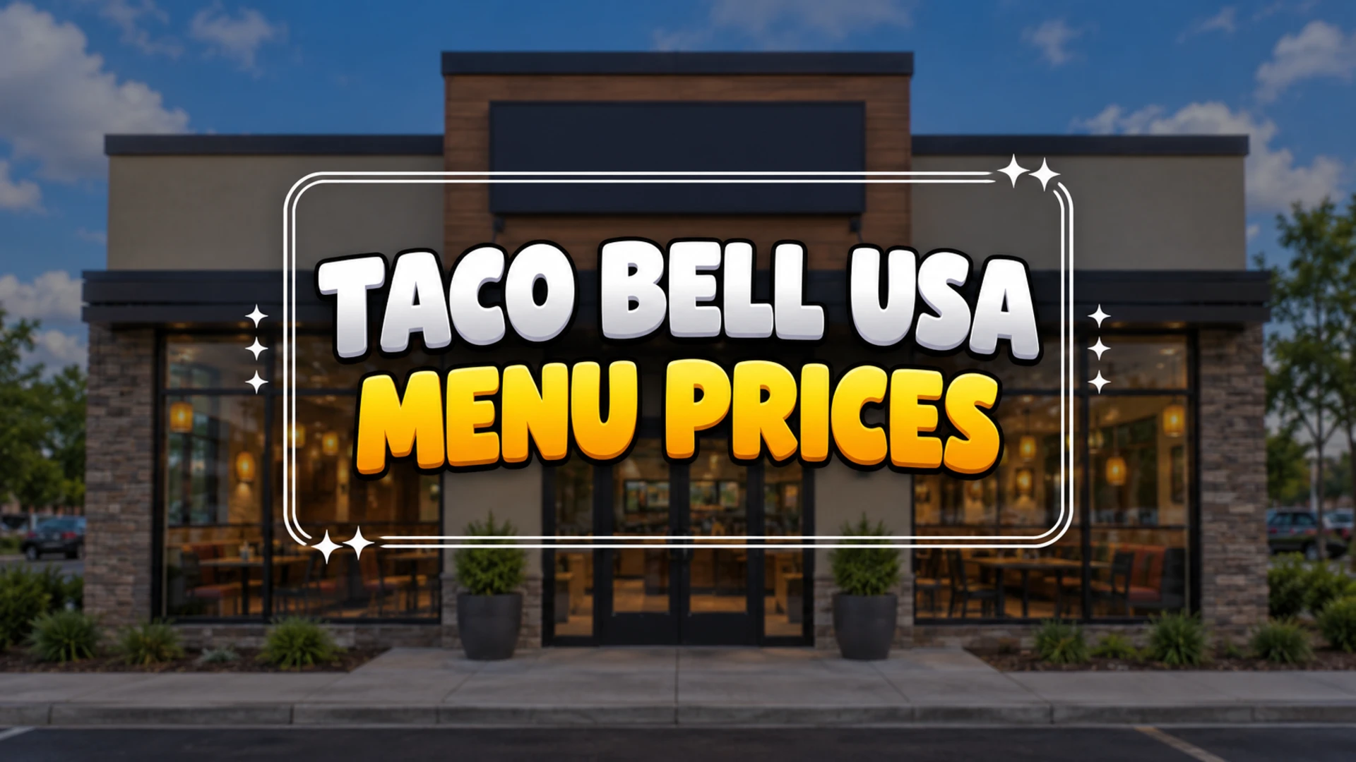 Taco Bell Menu Prices USA