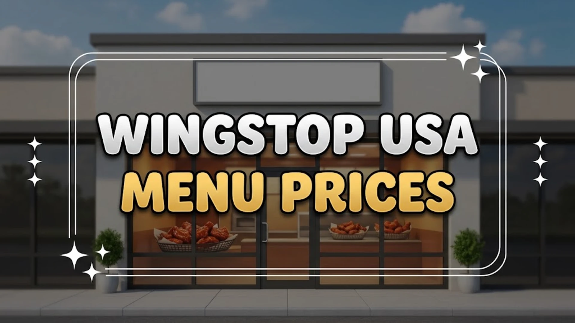 Wingstop Menu Prices USA